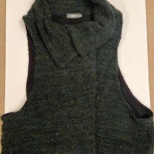 Alembika Green Cowl Neck Sweater Vest